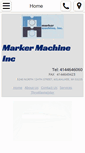 Mobile Screenshot of markermachine.com